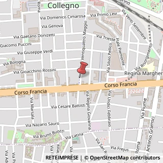 Mappa Viale 24 Maggio, 5, 10093 Collegno, Torino (Piemonte)