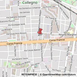 Mappa Viale XXIV Maggio, 10, 10093 Collegno, Torino (Piemonte)