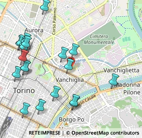 Mappa Campus Luigi Einaudi, 10153 Torino TO, Italia (1.2365)