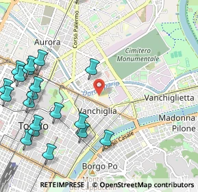 Mappa Campus Luigi Einaudi, 10153 Torino TO, Italia (1.4245)