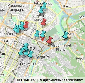 Mappa Campus Luigi Einaudi, 10153 Torino TO, Italia (1.86)