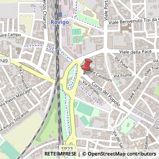 Mappa Corso del Popolo,  6, 45100 Rovigo, Rovigo (Veneto)