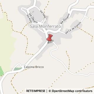 Mappa Via Guglielmo Marconi, 31, 15030 Sala Monferrato, Alessandria (Piemonte)