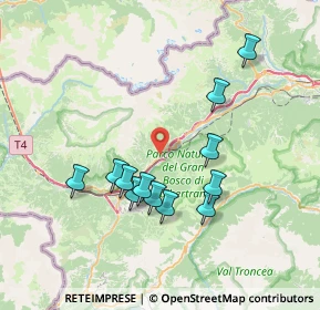 Mappa Via Roma, 10050 Salbertrand TO, Italia (6.98333)