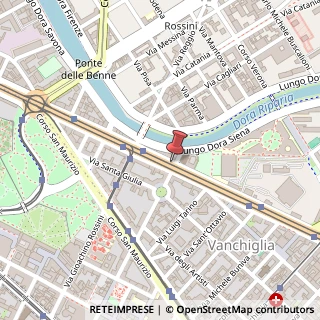 Mappa Corso Regina Margherita, 72, 10153 Torino, Torino (Piemonte)