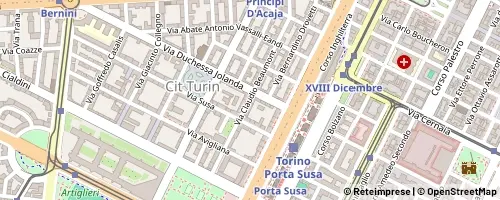 Mappa Torino
