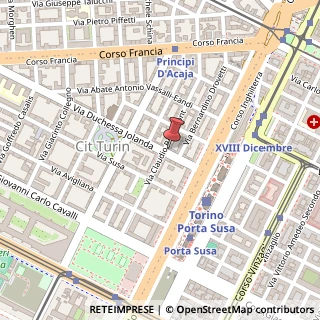 Mappa Via Duchessa Jolanda, 8, 10138 Torino, Torino (Piemonte)