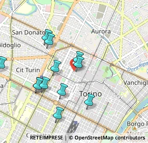 Mappa Via della Misericordia, 10122 Torino TO, Italia (0.94917)