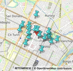 Mappa Via della Misericordia, 10122 Torino TO, Italia (0.617)