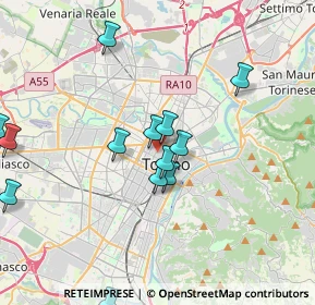 Mappa Via della Misericordia, 10122 Torino TO, Italia (4.44571)