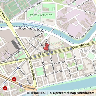 Mappa Corso Belgio, 53, 10153 Torino, Torino (Piemonte)