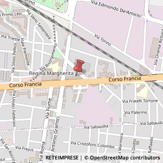 Mappa Via XX Settembre, 3, 10093 Collegno, Torino (Piemonte)