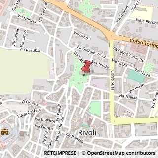 Mappa Via Capra, 27, 10098 Rivoli, Torino (Piemonte)