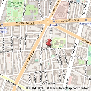 Mappa Via Bardonecchia, 44/a, 10139 Torino, Torino (Piemonte)