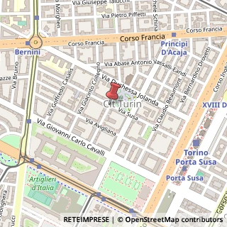 Mappa Via palmieri pietro 22/f, 10138 Torino, Torino (Piemonte)