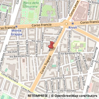 Mappa Corso Trapani, 32, 10139 Torino, Torino (Piemonte)