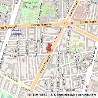 Mappa Via Bardonecchia, 64, 10139 Torino, Torino (Piemonte)