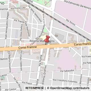 Mappa Corso Francia, 144, 10093 Collegno, Torino (Piemonte)