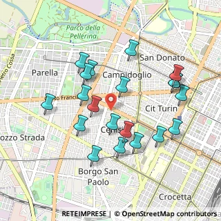 Mappa Corso Vittorio Emanuele II, 10139 Torino TO, Italia (0.9345)