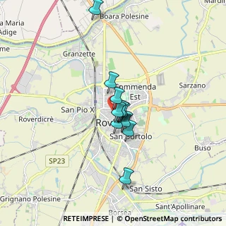 Mappa Viale Trieste, 45100 Rovigo RO, Italia (1.09182)