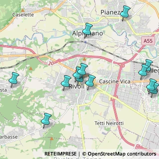 Mappa Corso Susa, 10141 Rivoli TO, Italia (2.34846)