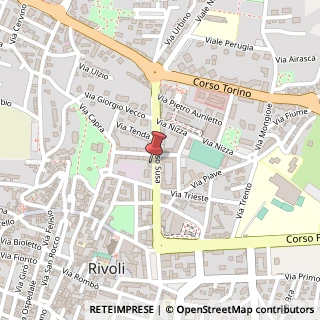 Mappa Corso Susa, 27, 10098 Rivoli, Torino (Piemonte)