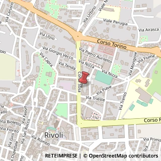 Mappa Corso Susa, 28, 10141 Rivoli, Torino (Piemonte)