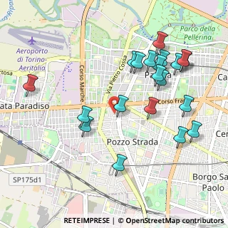 Mappa Via Fidia, 10141 Torino TO, Italia (1.0855)