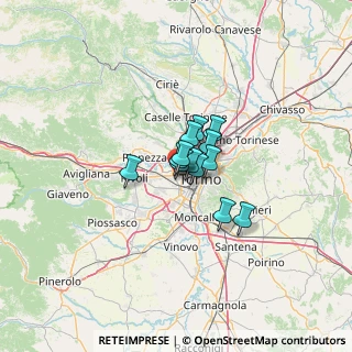 Mappa Via Fidia, 10141 Torino TO, Italia (6.02462)