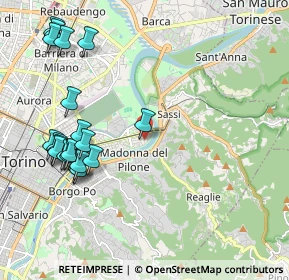 Mappa Via Vincenzo Porri, 10153 Torino TO, Italia (2.431)