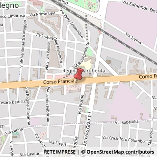 Mappa Corso Francia, 129, 10093 Collegno, Torino (Piemonte)