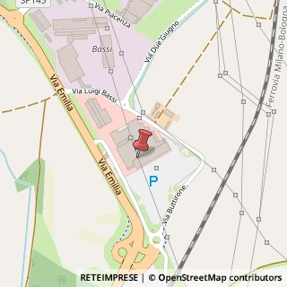Mappa Strada Statale 9 Via Emilia, 100, 26865 San Rocco al Porto, Lodi (Lombardia)