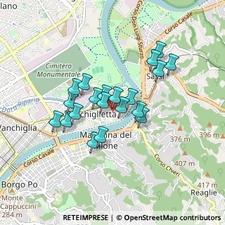 Mappa Via Pallanza, 10153 Torino TO, Italia (0.7055)