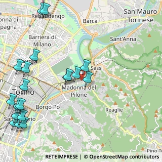 Mappa Via Pallanza, 10153 Torino TO, Italia (2.96579)