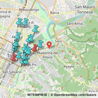 Mappa Via Pallanza, 10153 Torino TO, Italia (2.5335)