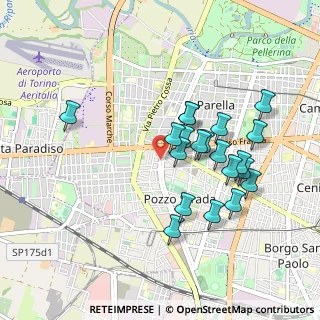 Mappa Via Battista Bena, 10141 Torino TO, Italia (0.853)