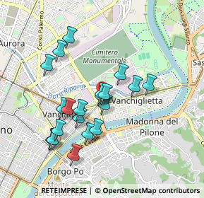 Mappa Via Mongrando, 10153 Torino TO, Italia (0.8175)