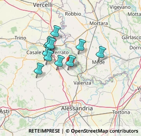 Mappa 15040 Pomaro Monferrato AL, Italia (10.60727)