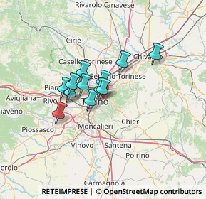 Mappa Via Rosazza, 10153 Torino TO, Italia (8.87538)