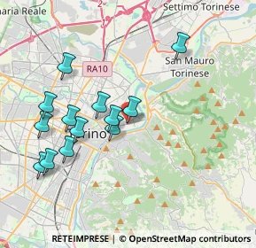 Mappa Via Rosazza, 10153 Torino TO, Italia (3.83)