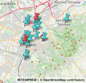 Mappa Via Rosazza, 10153 Torino TO, Italia (3.31611)