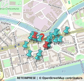 Mappa Via Rosazza, 10153 Torino TO, Italia (0.1505)