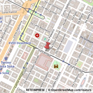 Mappa Via Cernaia, 30, 10122 Torino, Torino (Piemonte)