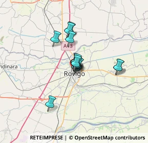 Mappa Via Fiume, 45100 Rovigo RO, Italia (4.05143)