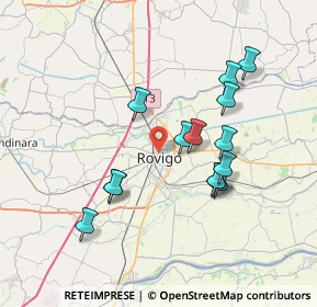 Mappa Via Fiume, 45100 Rovigo RO, Italia (6.79929)