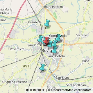 Mappa Via Nazario Sauro, 45100 Rovigo RO, Italia (0.80917)