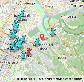 Mappa Corso Brianza, 10153 Torino TO, Italia (2.498)