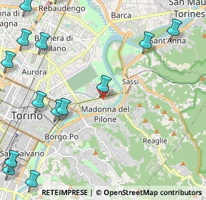 Mappa Corso Brianza, 10153 Torino TO, Italia (3.205)