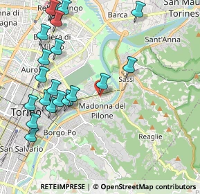 Mappa Corso Brianza, 10153 Torino TO, Italia (2.4375)