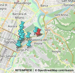 Mappa Corso Brianza, 10153 Torino TO, Italia (1.60417)